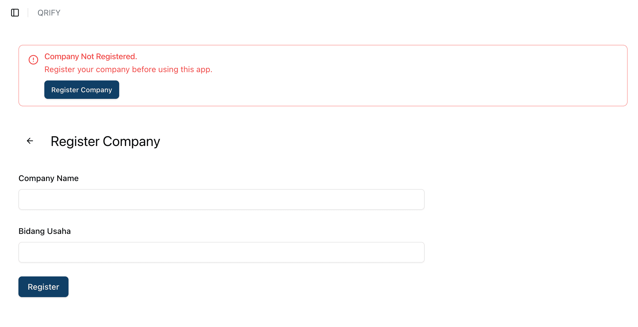 fill registration form
