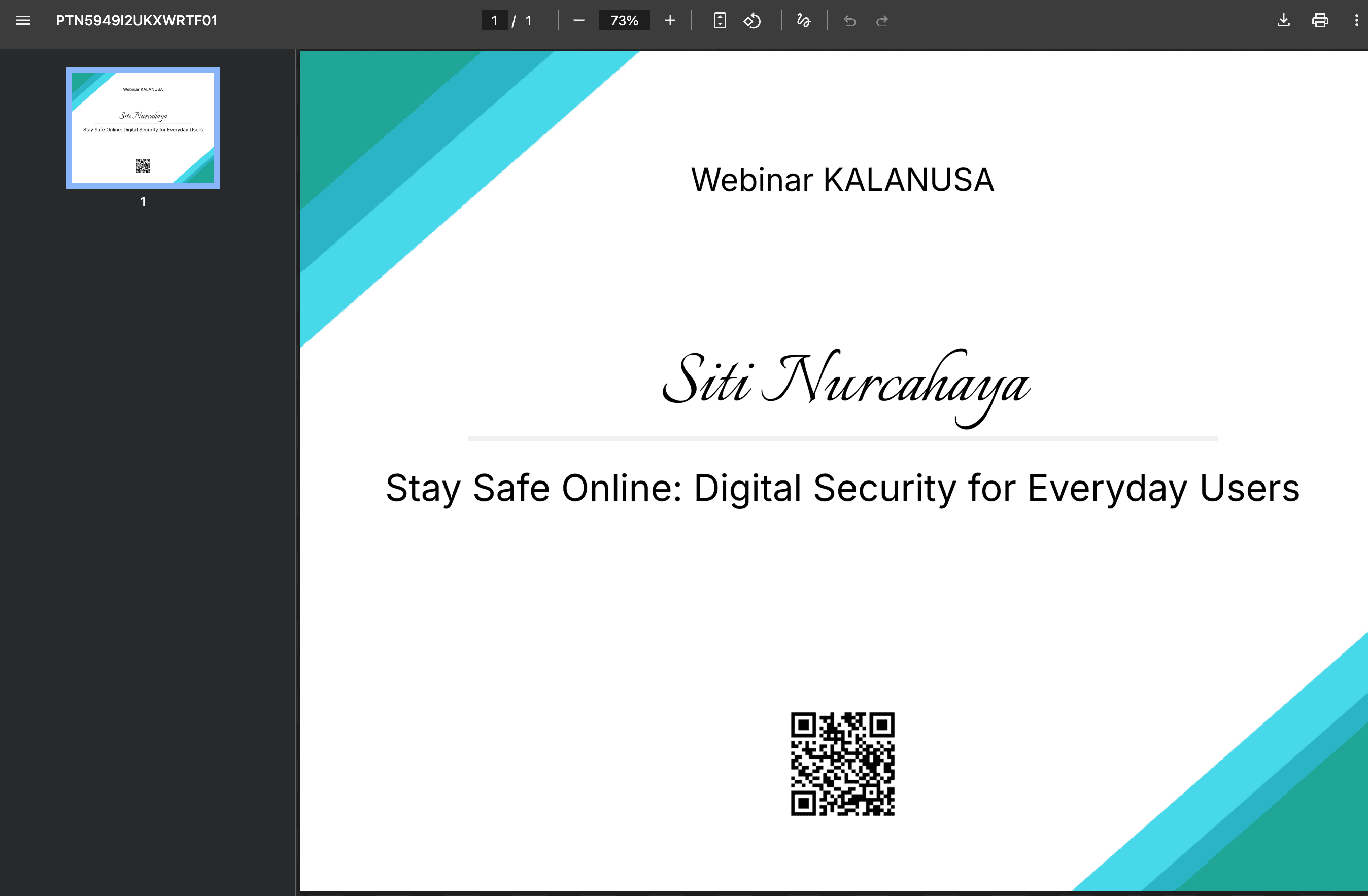 example generate cert 